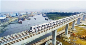 乘最美地铁看红树林 福田15分钟到前海 30分钟到机场