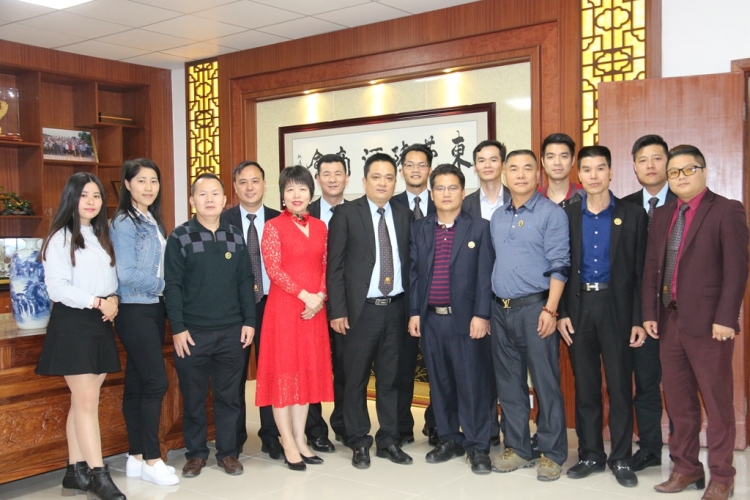 我会秘书处一行到东莞市陆河商会交流学习