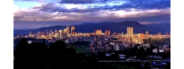 广东省陆河县，中国十大诗意小城之一，客家风情新山城